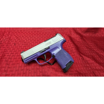 Sig Sauer P365 Stainless Slide Purple Frame 9mm