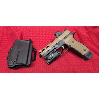 Sig Sauer P320 AXG Custom Works w/ Romeo X Pro & Foxtrot 2 9mm